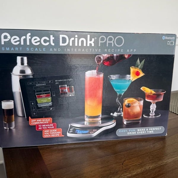 Perfect Drink Pro Smart Scale And Interactive Recipe App