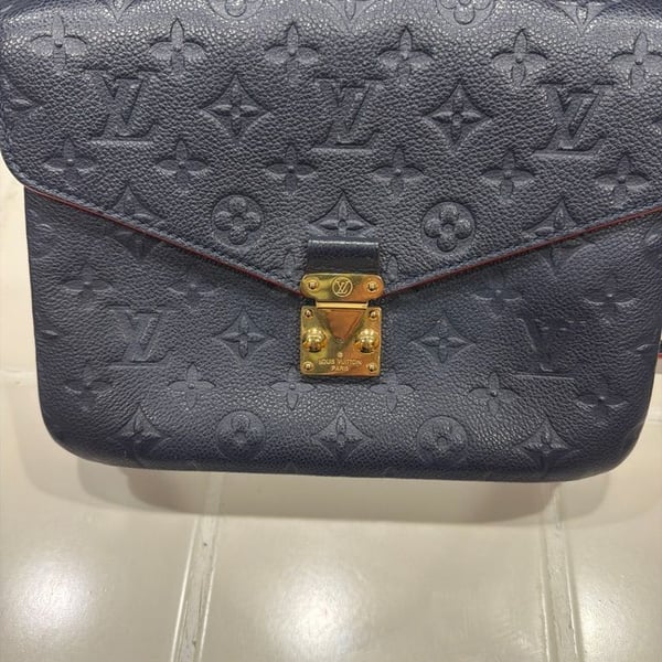Louis Vuitton Monogram Empreinte Leather Handbag