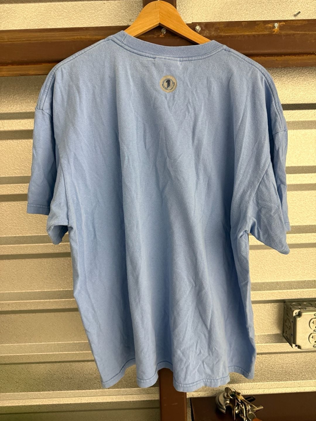 Jordan UNC Carolina Basketball Size XL T-Shirt Blue Nike Team Sports 6