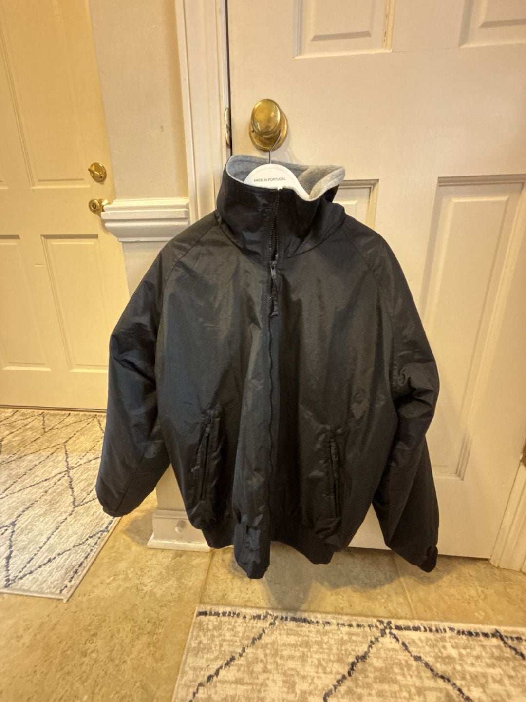 Tri-Mountain Survivor Fleece Lined Jacket Size XS Black 2