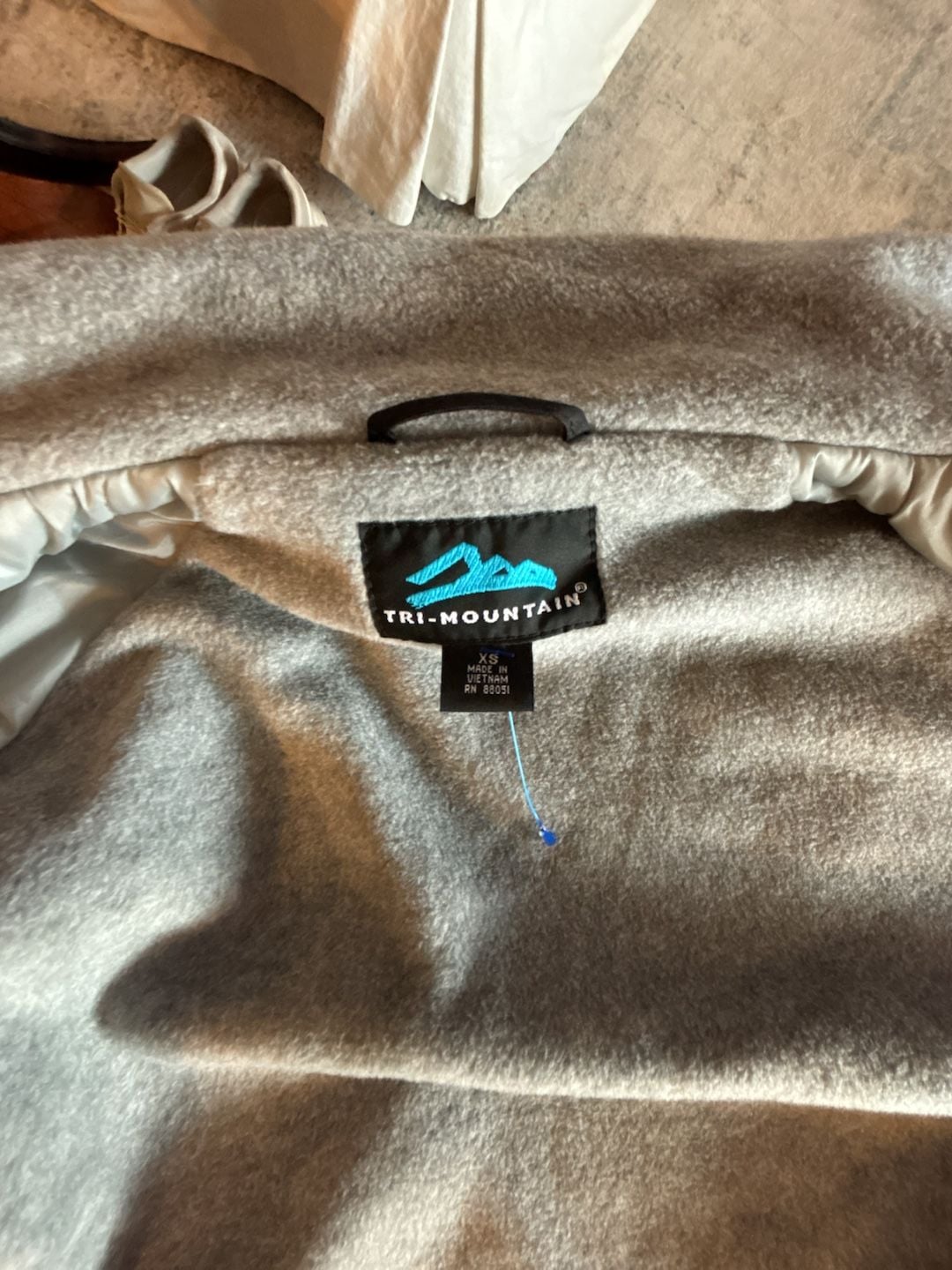 Tri-Mountain Survivor Fleece Lined Jacket Size XS Black 4