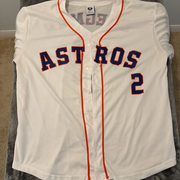 Houston Astros Alex Bregman #2 Size XL White HEB Giveaway Jersey
