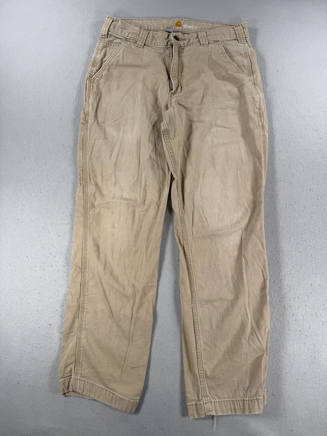 Carhartt Relaxed Fit Utility Pants Tan 32x30 2