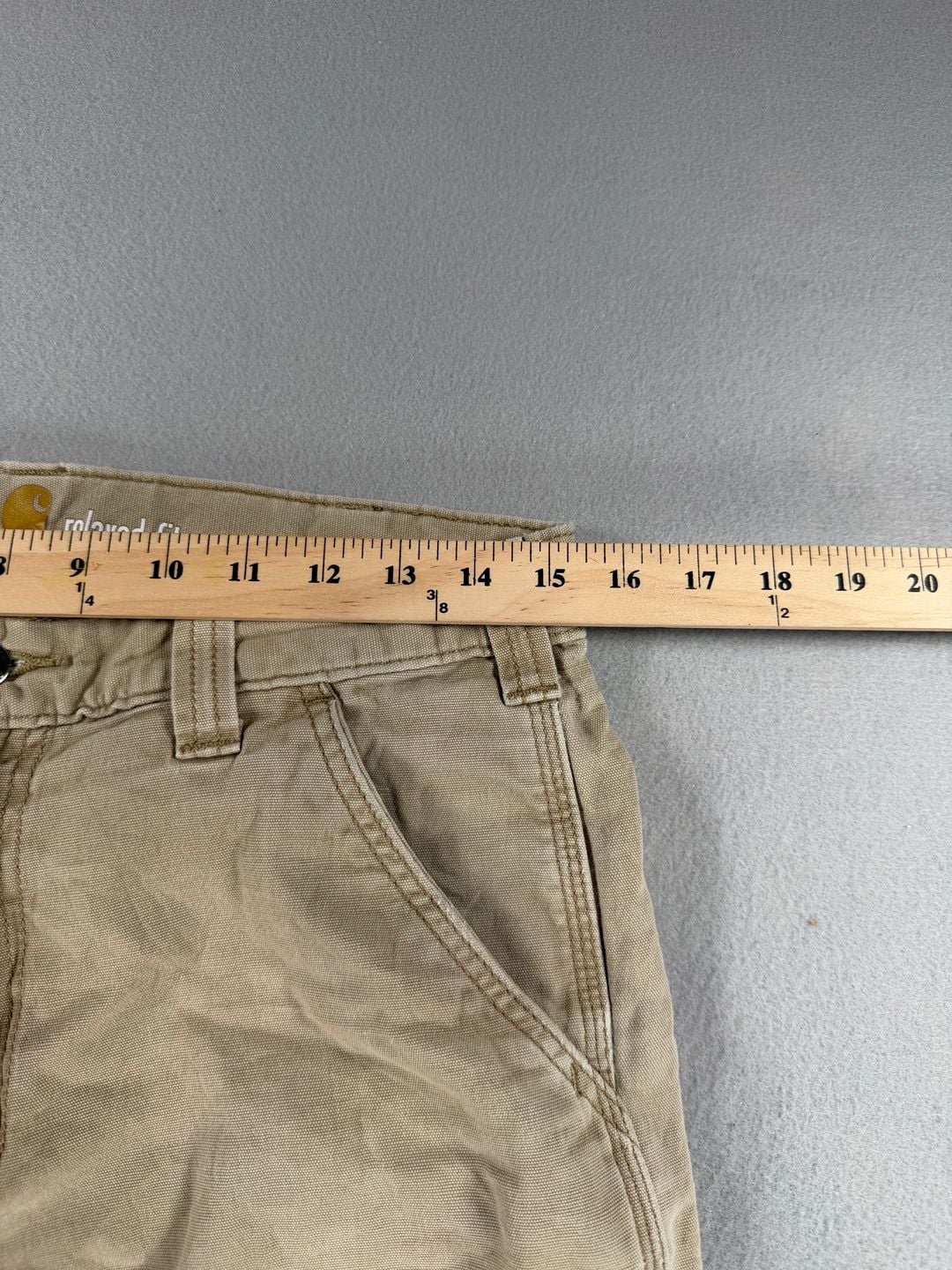 Carhartt Relaxed Fit Utility Pants Tan 32x30 10