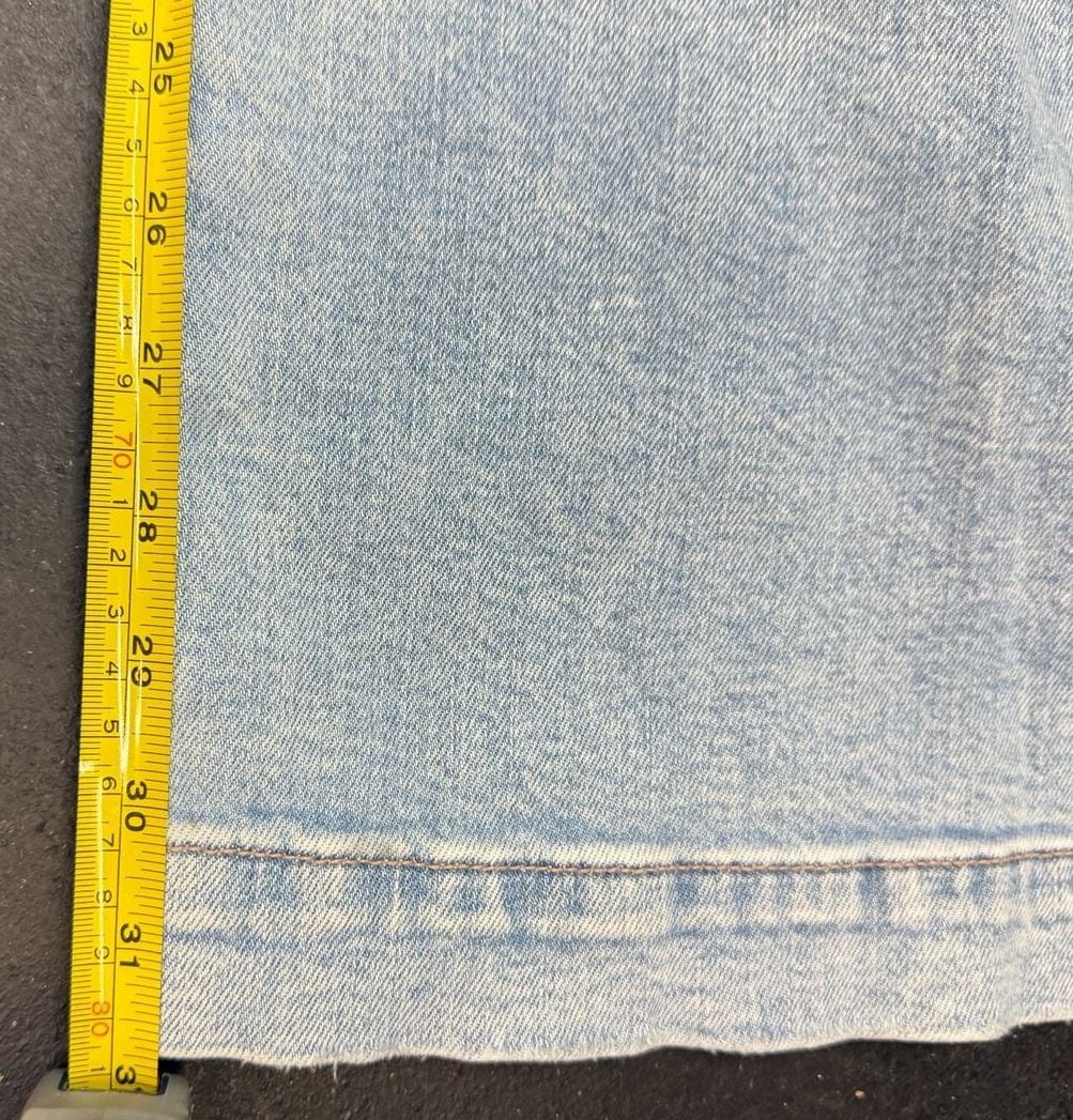 American Eagle Dreamy Drape Baggy Wide Leg Jeans Size 6 10