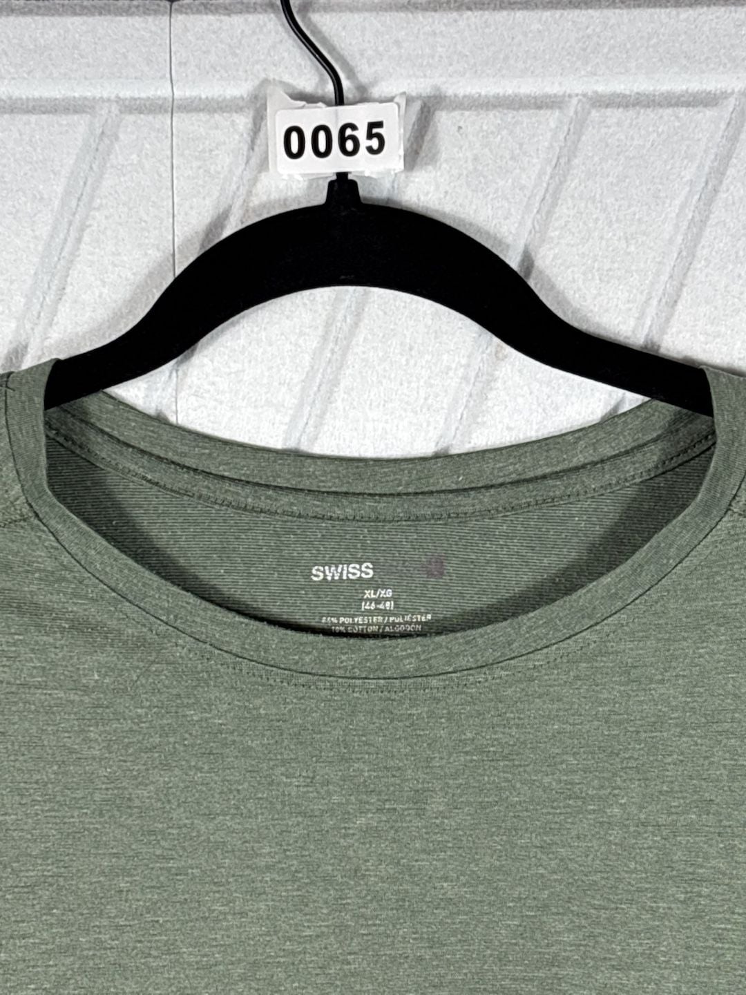 Swiss Tech T-Shirt Size XL Green Short Sleeve Athletic Tee 4