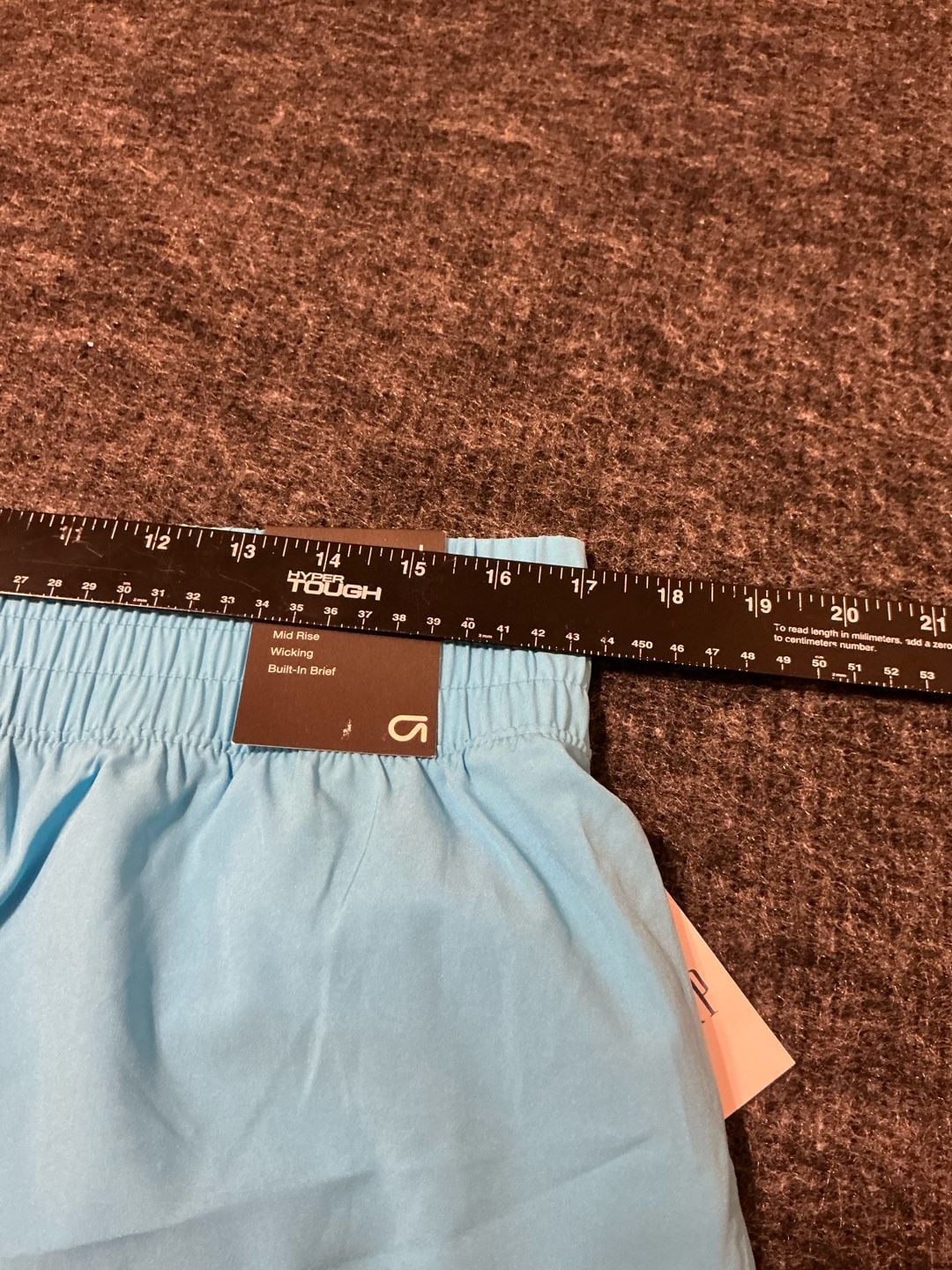 Gap Fit Runaround Athletic Running Shorts Womens Size Large Light Blue 7