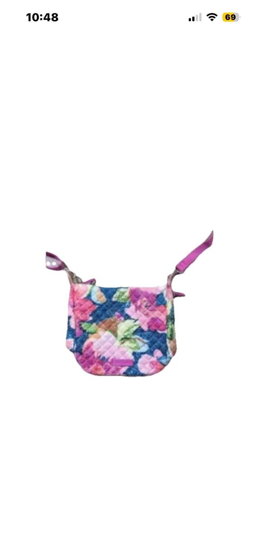 Vera Bradley Carson Mini Hobo Crossbody Bag Superbloom Quilted Floral 2