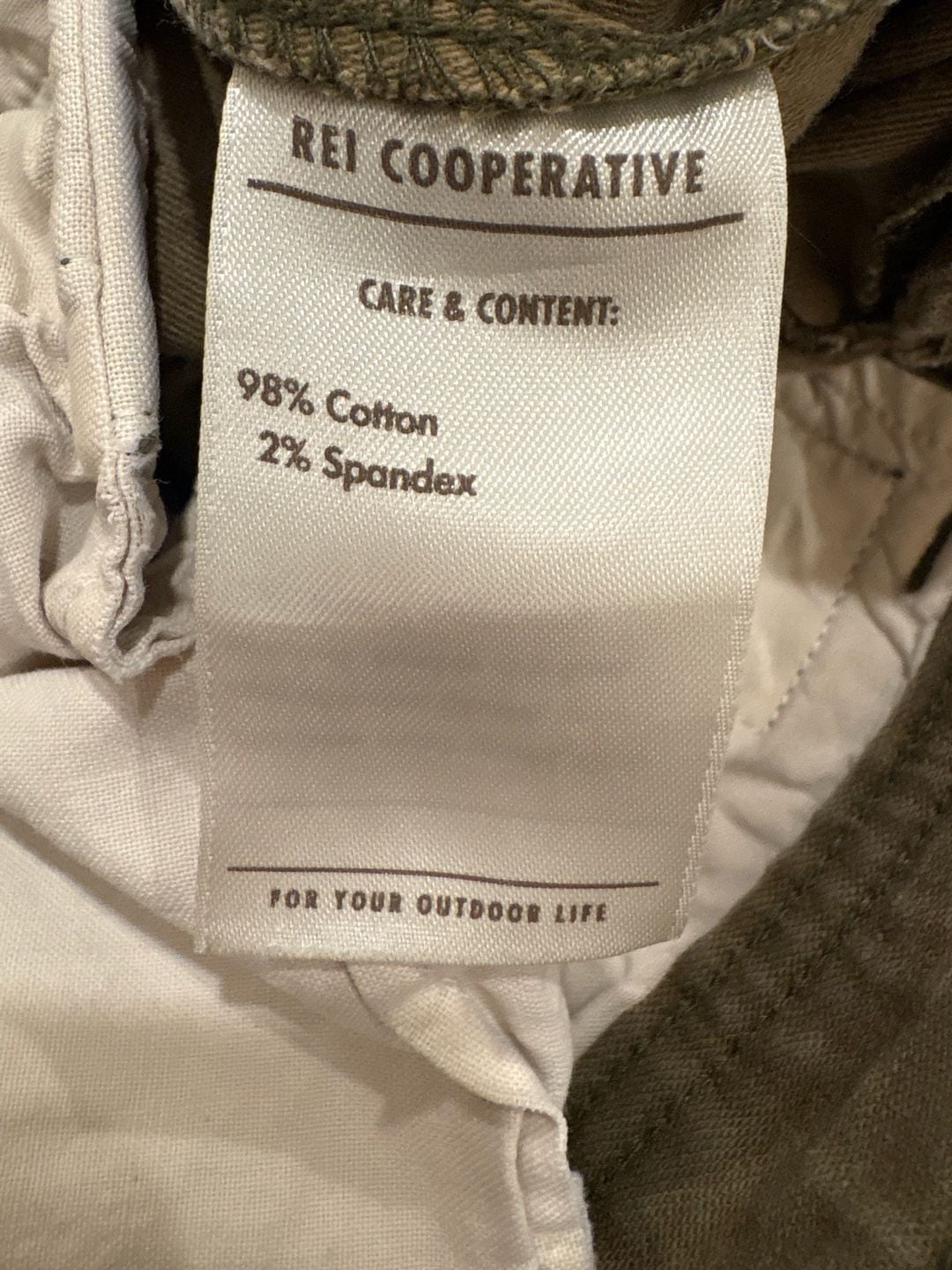REI Co-op Wallace Lake Jogger Pants Men’s 30x34 Olive Green Gorpcore Utility 9