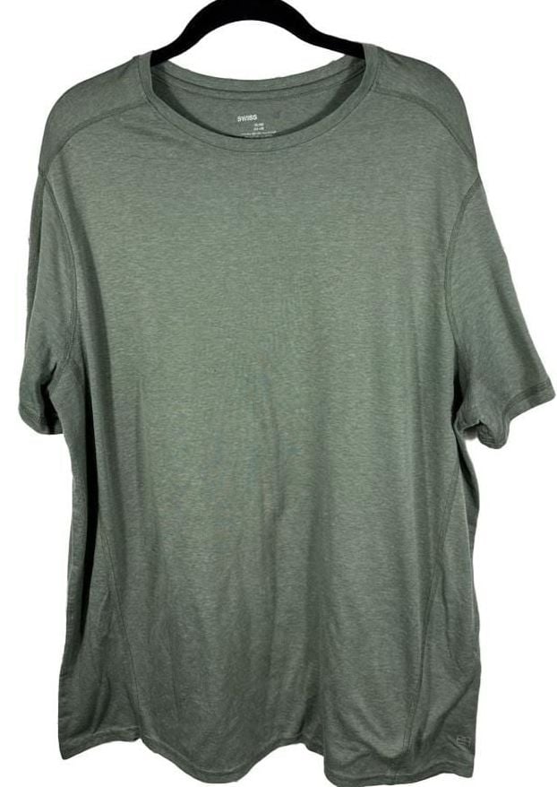 Swiss Tech T-Shirt Size XL Green Short Sleeve Athletic Tee 2