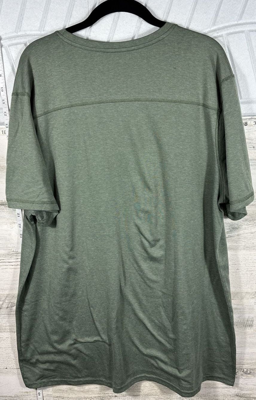 Swiss Tech T-Shirt Size XL Green Short Sleeve Athletic Tee 5