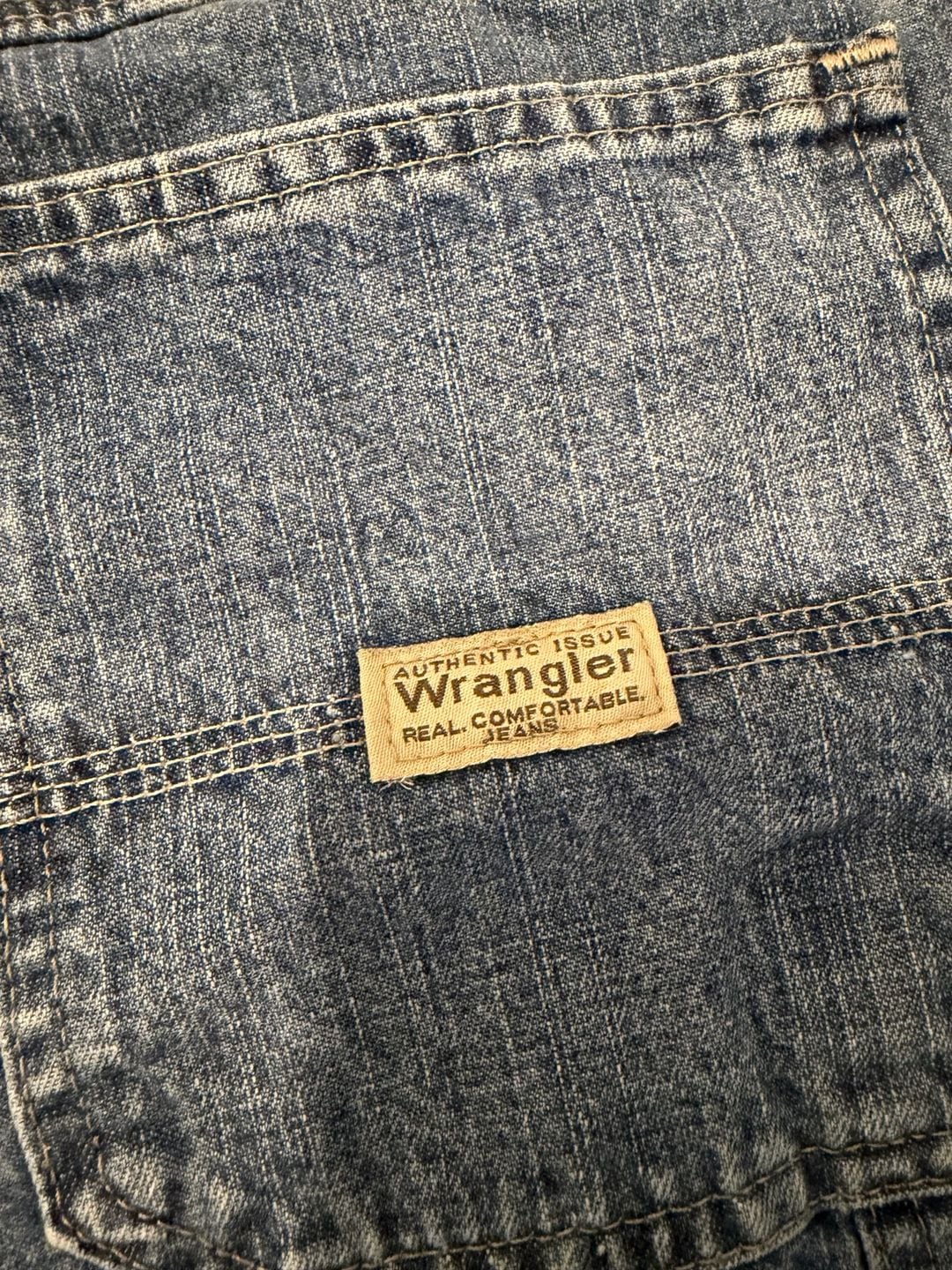 Wrangler Carpenter Shorts Size 42 REG Blue Denim 4