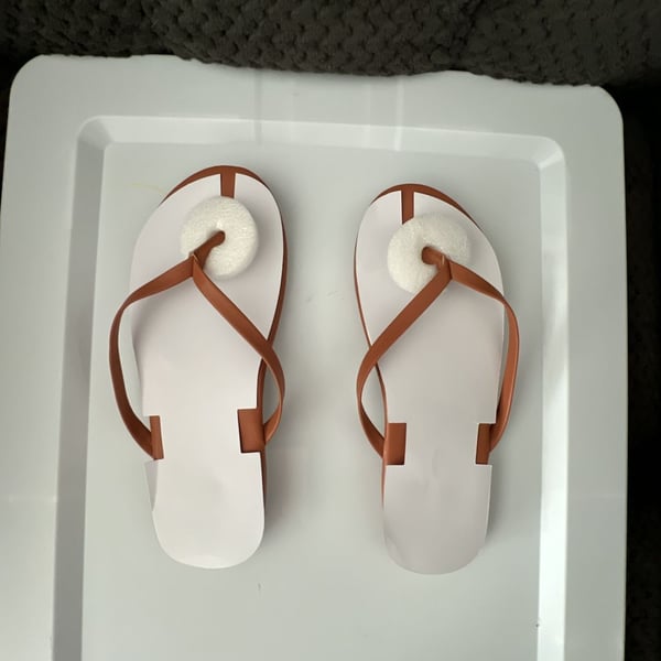 Womens  STQ Sandals Caramel Flat Sandalso