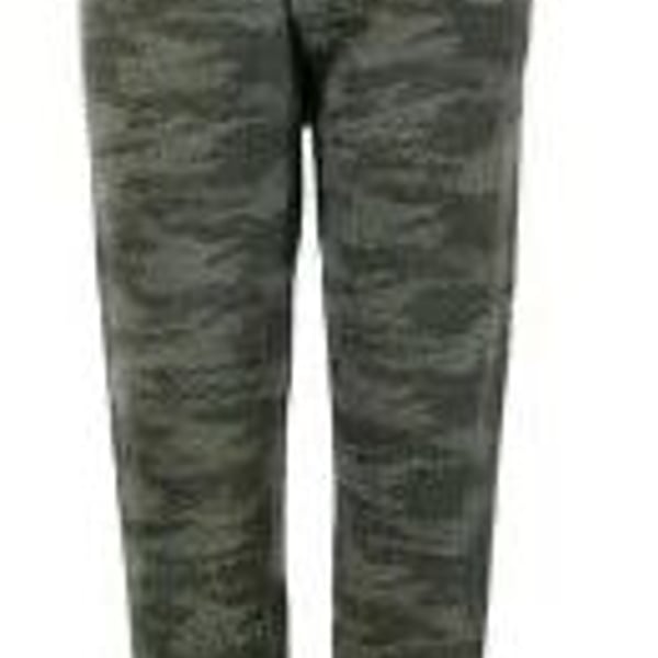 Ryko Camo Seamless Knit Athleisure Pants