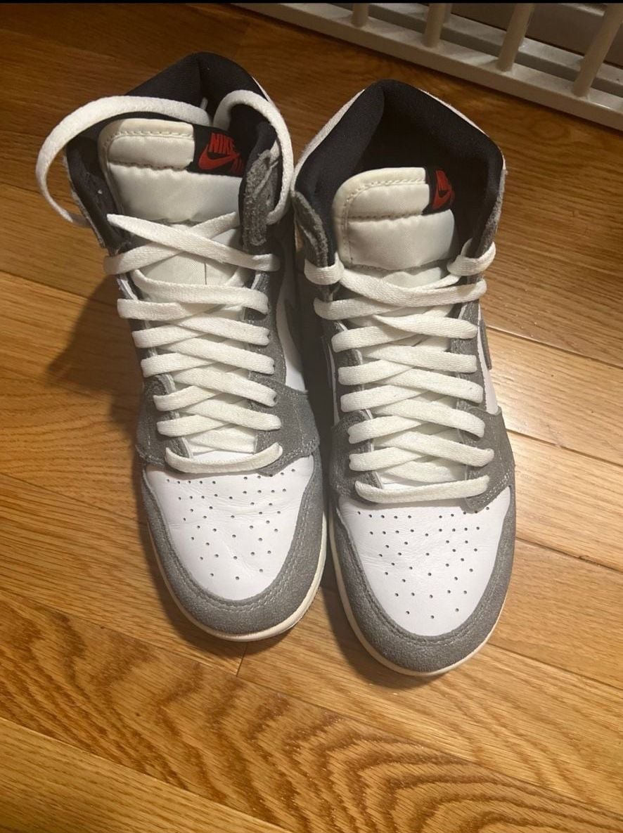 Air Jordan 1 Retro High OG GS Size 7Y Washed Black 3