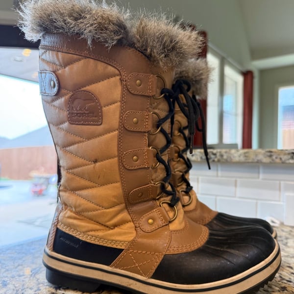 Sorel Tofino II Waterproof Faux Fur Winter Boots Brown