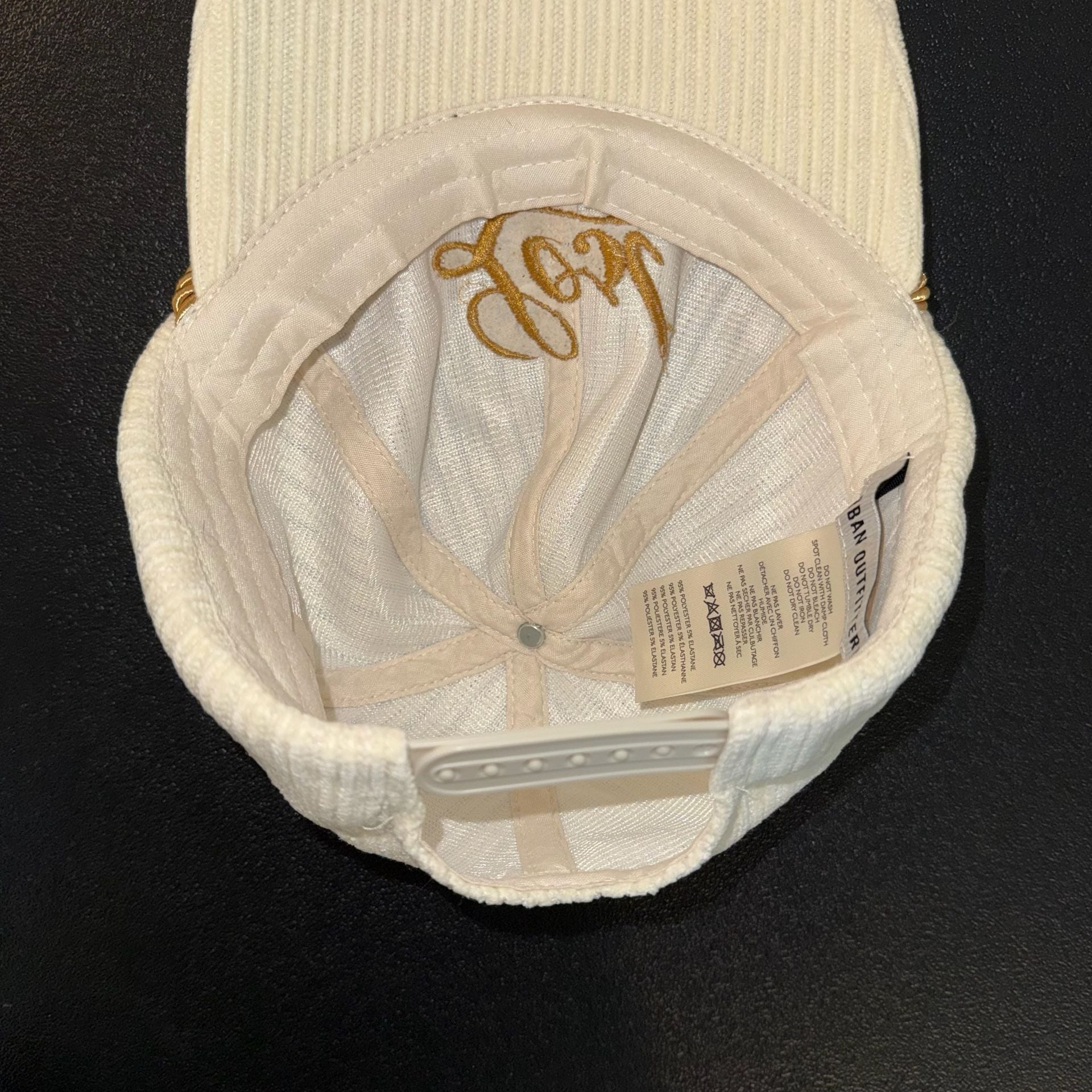 Urban Outfitters Lost In The White Room Corduroy Hat 4