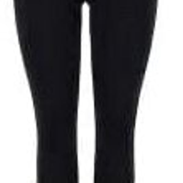Jessica Simpson Black Cropped Athletic Leggings