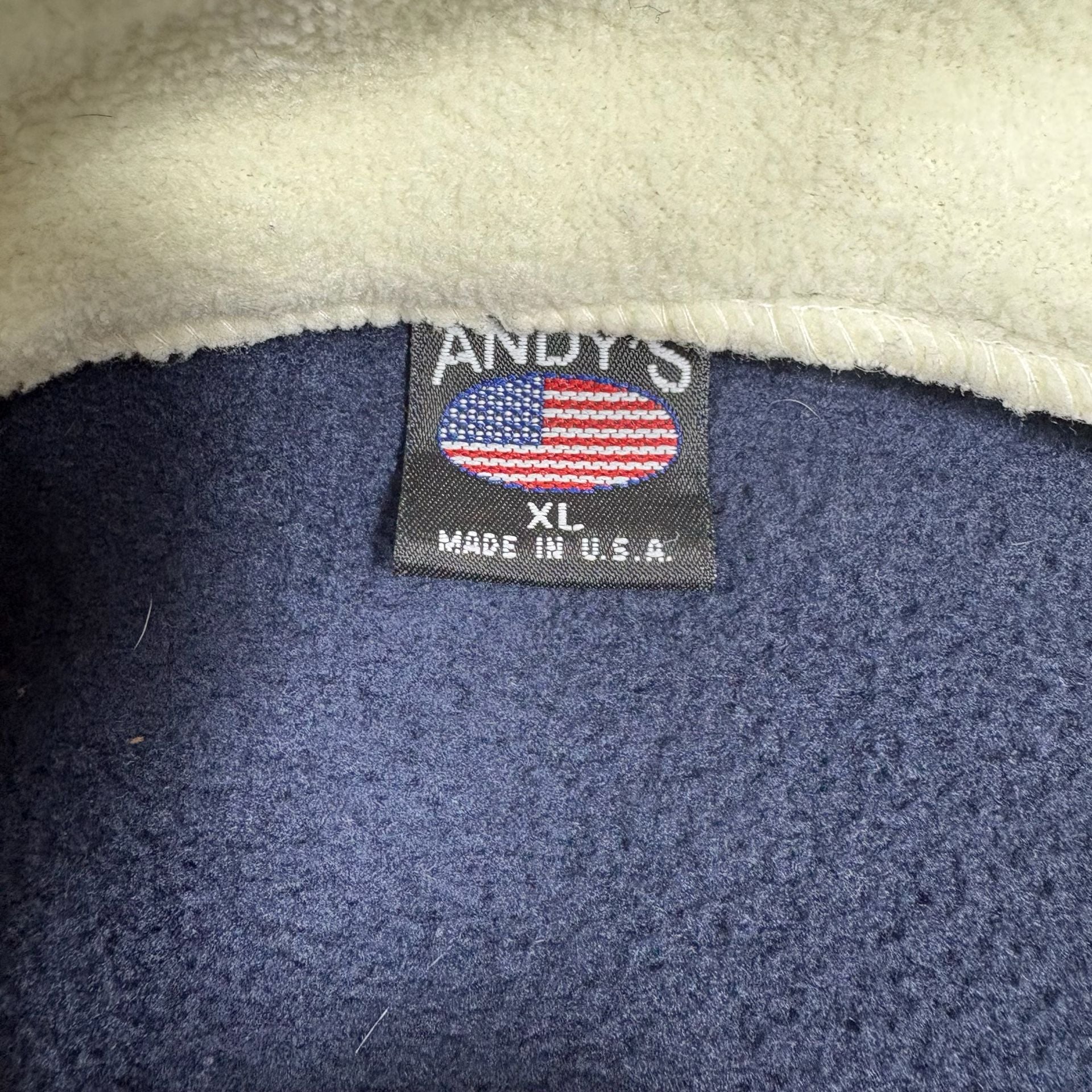 Monterey Bay Fleece Full Zip Jacket Navy Blue 3