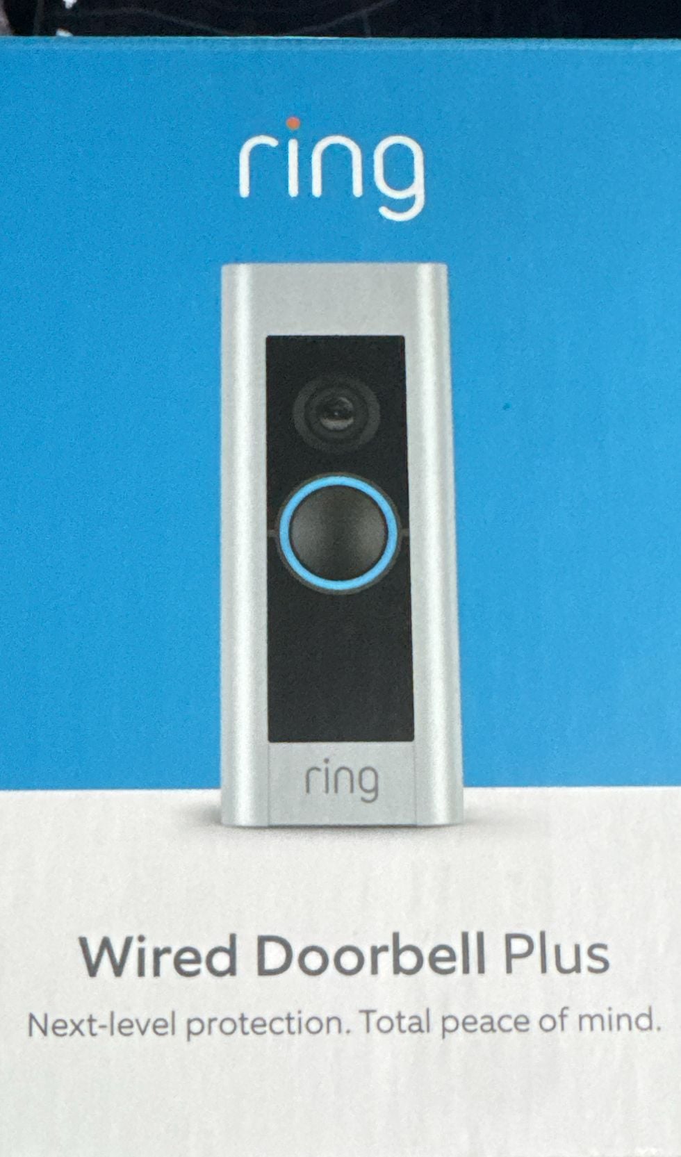 Ring Wired Doorbell Plus Satin Nickel Smart Wi-Fi Video Doorbell 1