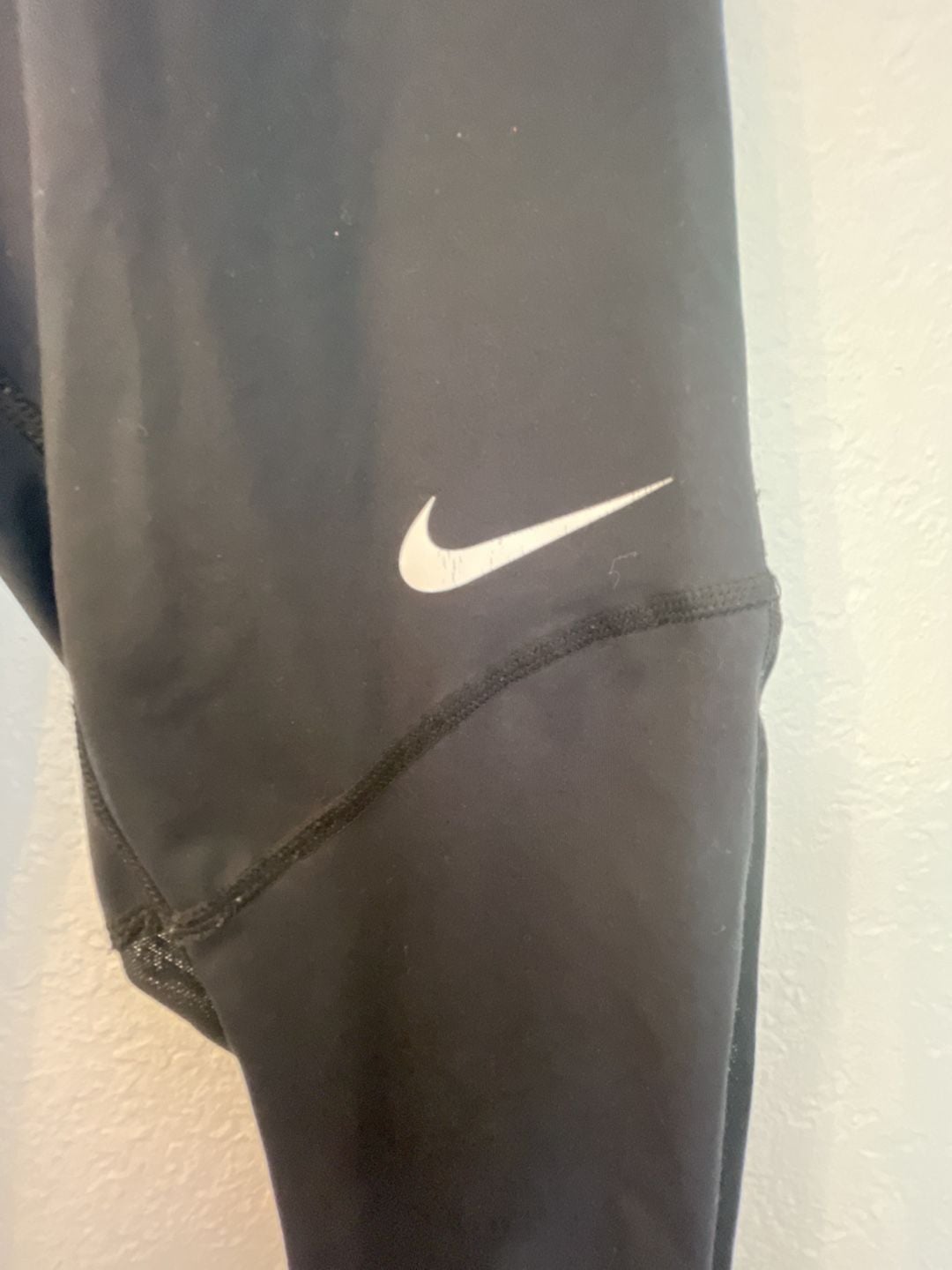 Nike Dri-Fit Leggings Size XS Black Mesh Activewear Pants 3