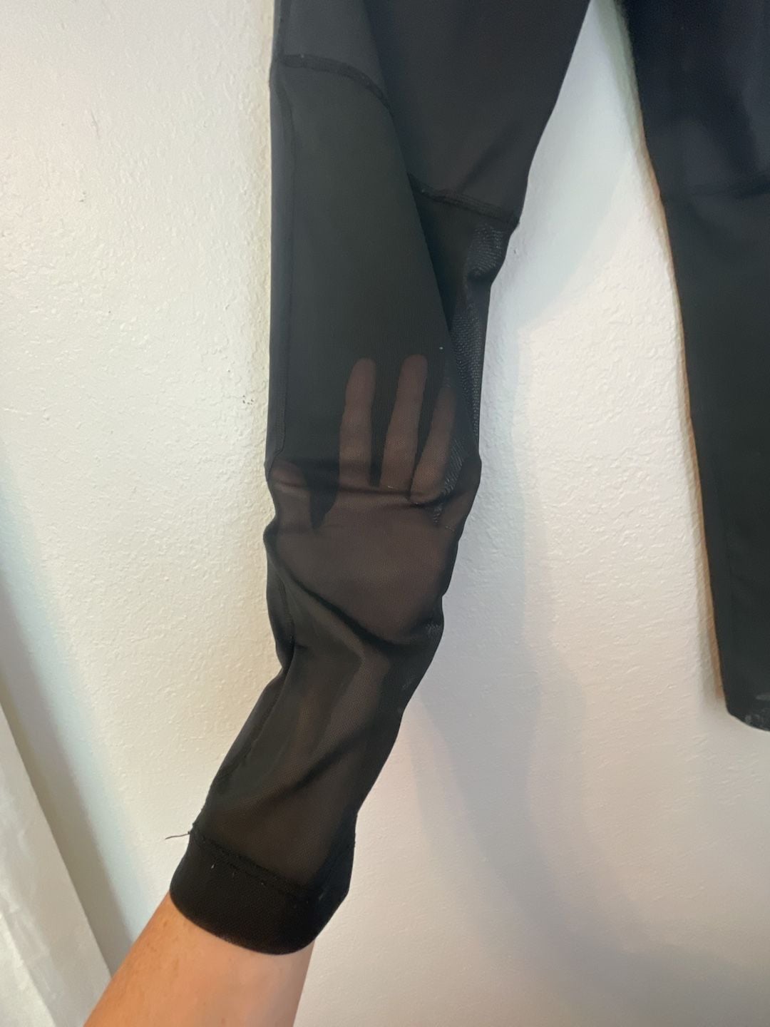 Nike Dri-Fit Leggings Size XS Black Mesh Activewear Pants 6