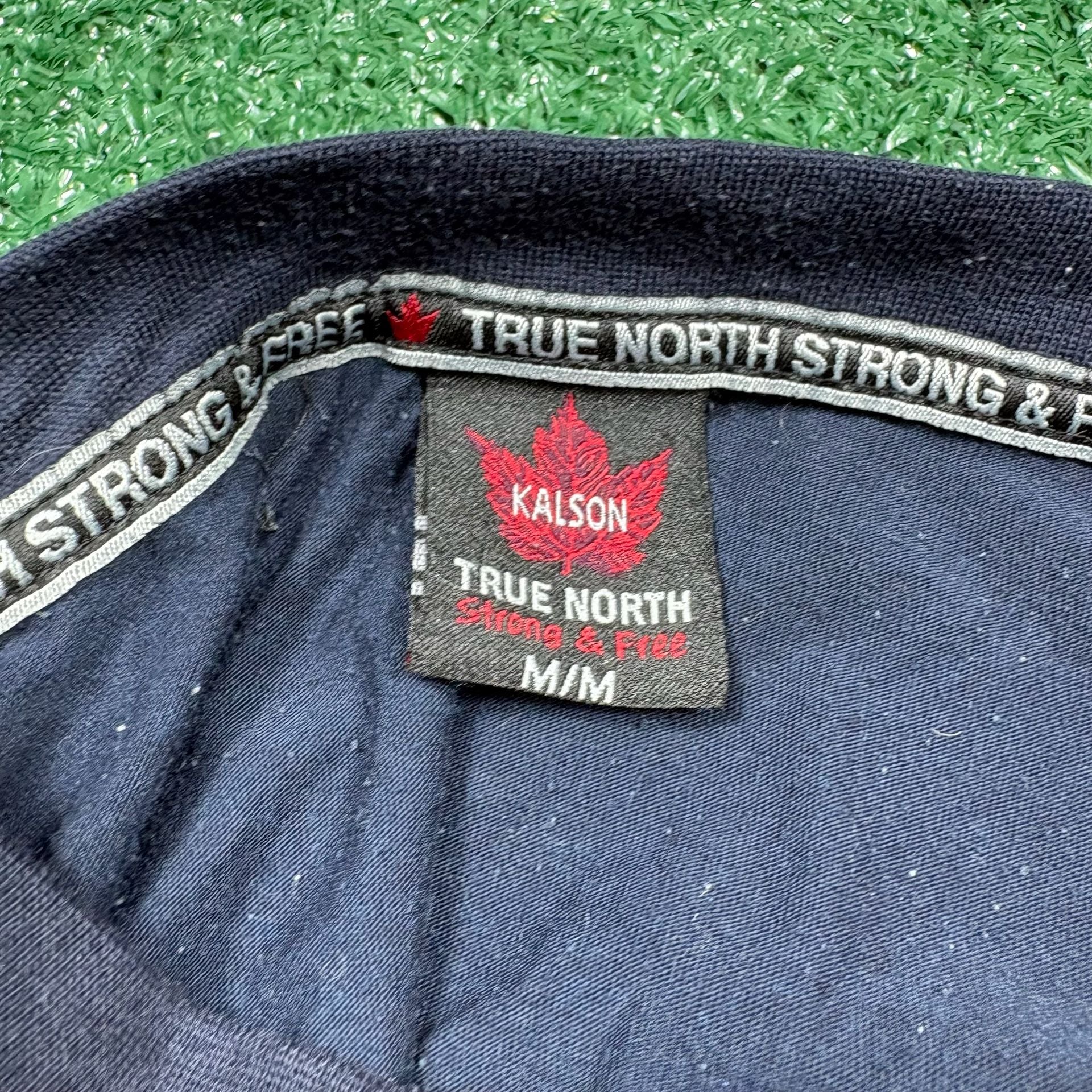 Kalson True North Canada Long Sleeve Shirt Size M Black 1867 3
