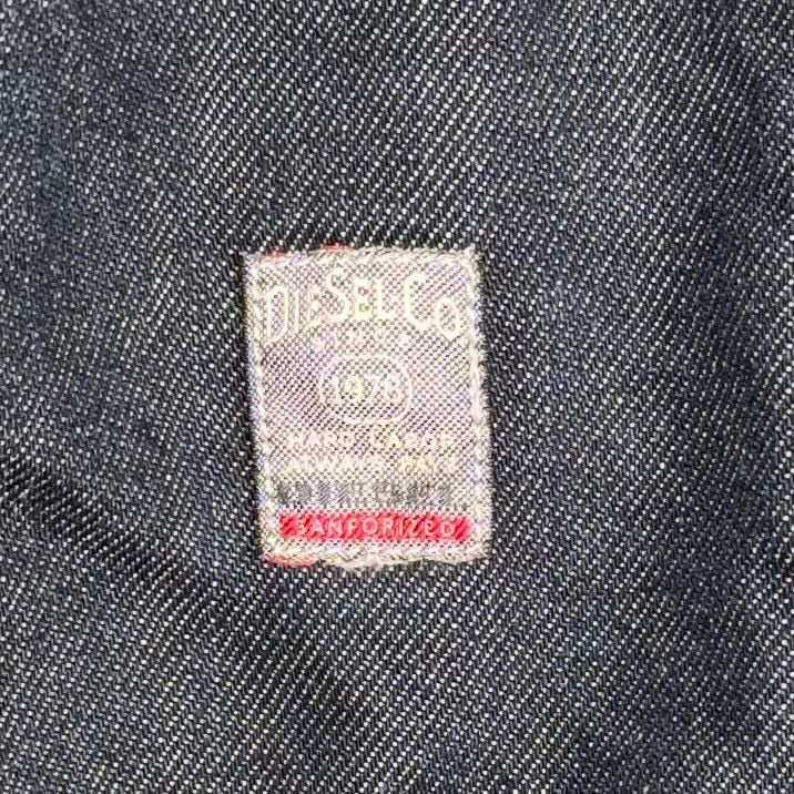 Vintage Diesel Denim Double-Breasted Jacket Size L Blue Workwear 7