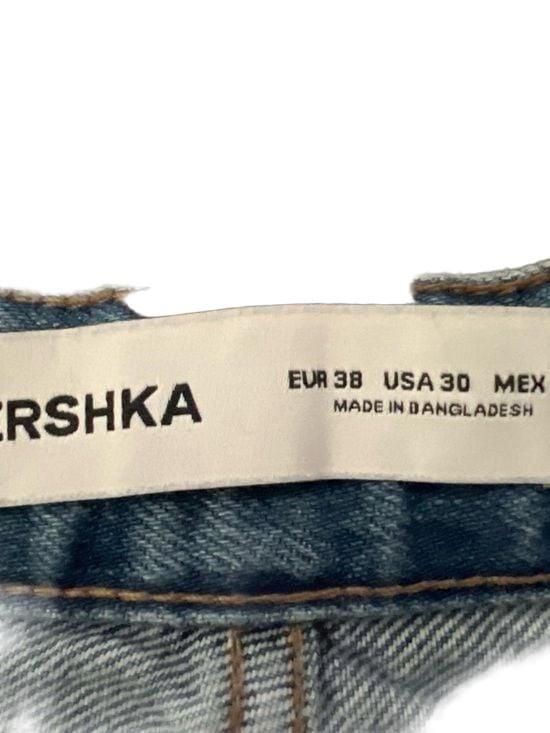 Bershka woman’s Light Blue Straight Jeans 3