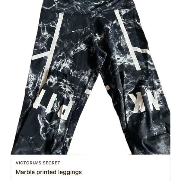 Victoria secreta Marble Printed Leggings