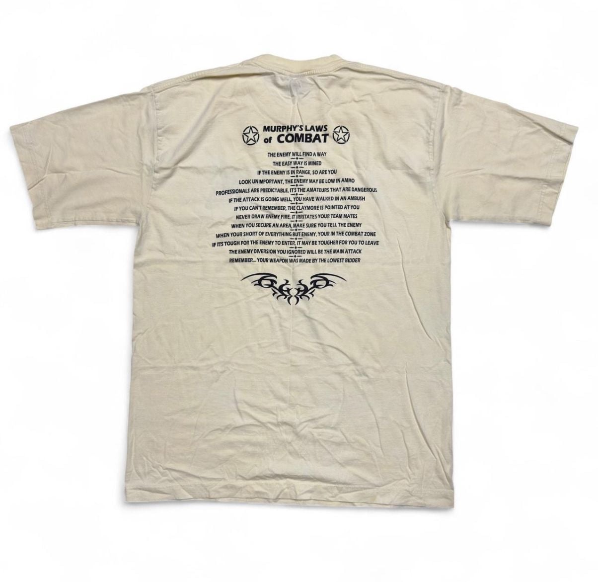 M&M Cool Cotton Operation Iraqi Freedom T-Shirt XL Yellow 3
