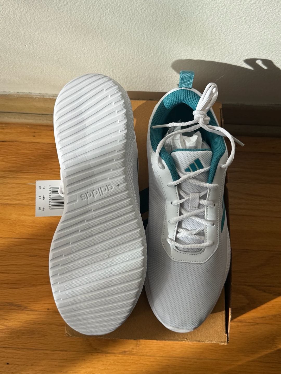 Adidas Impulse Syn 3.0 Size 10.5 White Running Shoes 7