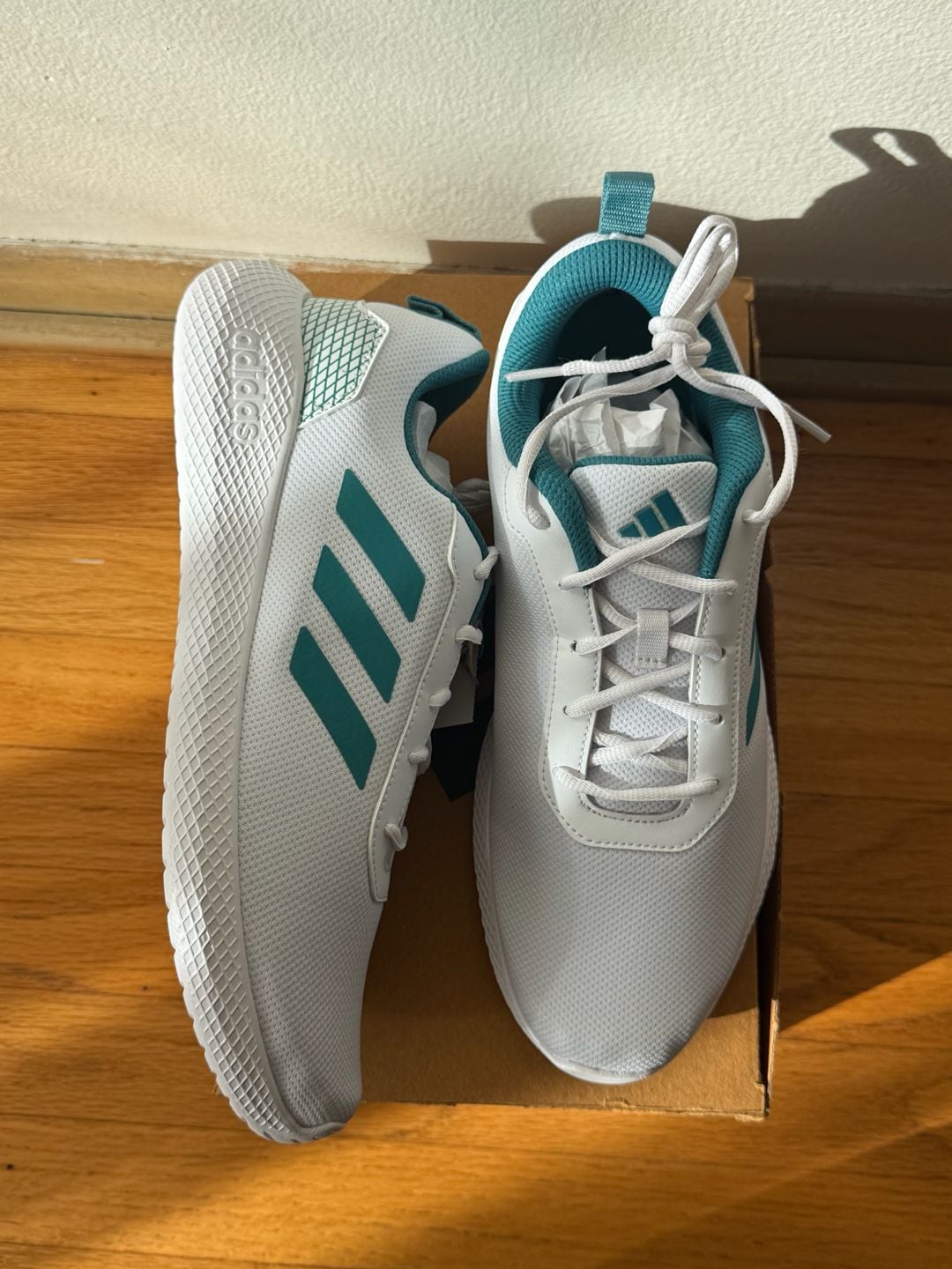Adidas Impulse Syn 3.0 Size 10.5 White Running Shoes 8