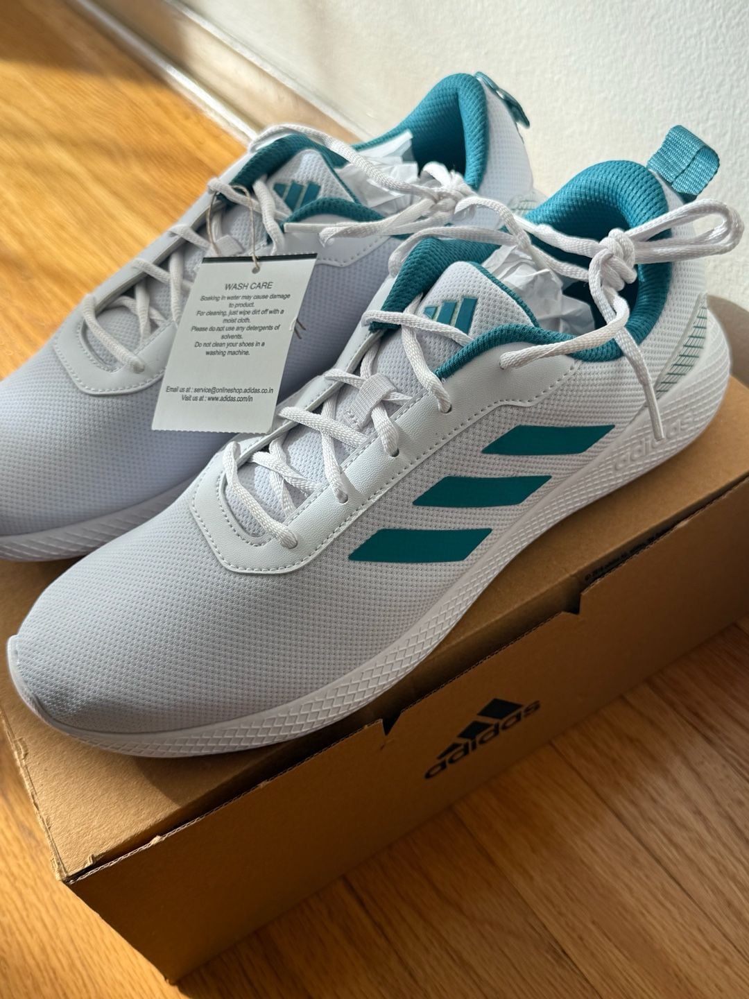Adidas Impulse Syn 3.0 Size 10.5 White Running Shoes 9