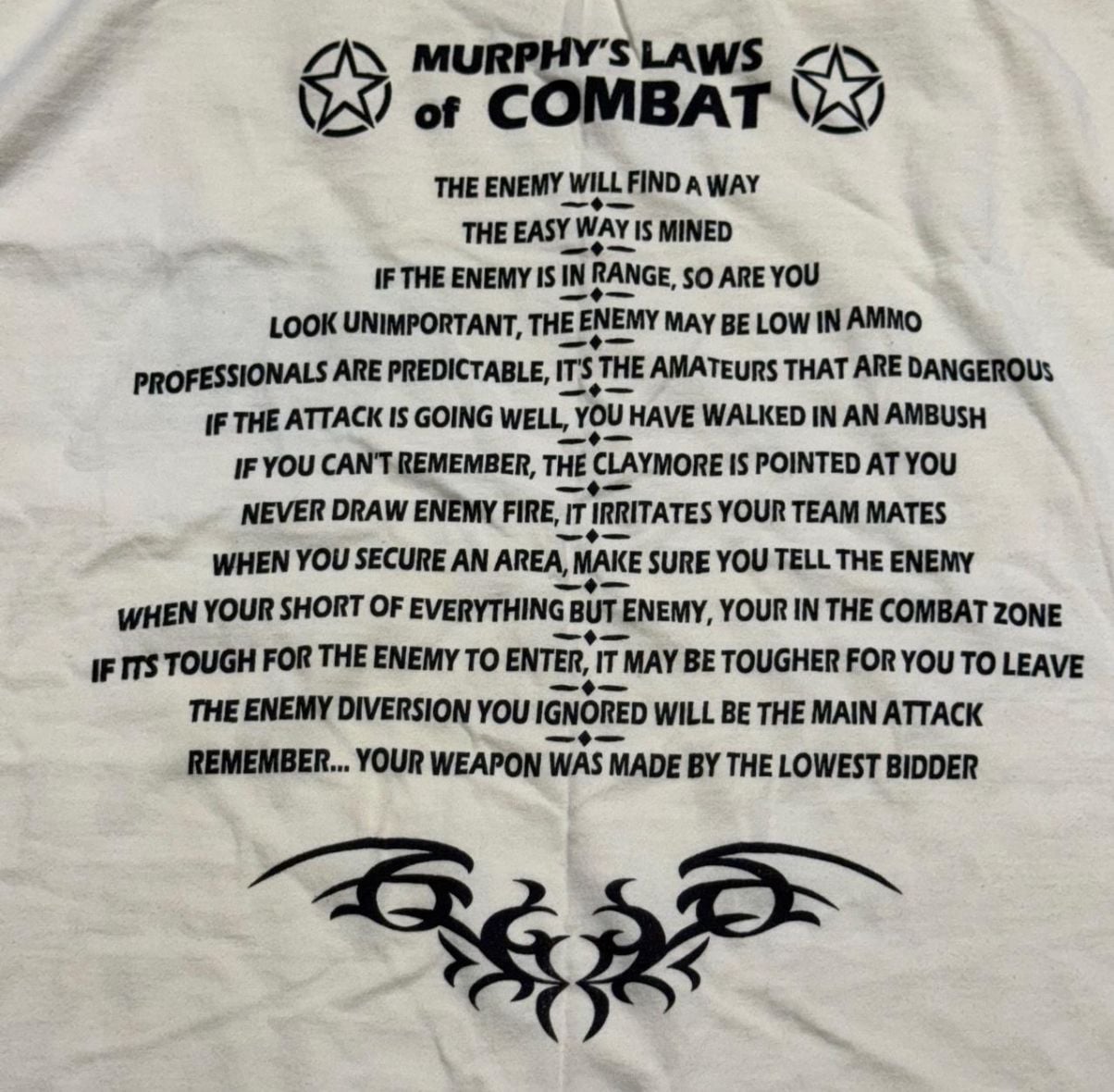 M&M Cool Cotton Operation Iraqi Freedom T-Shirt XL Yellow 6