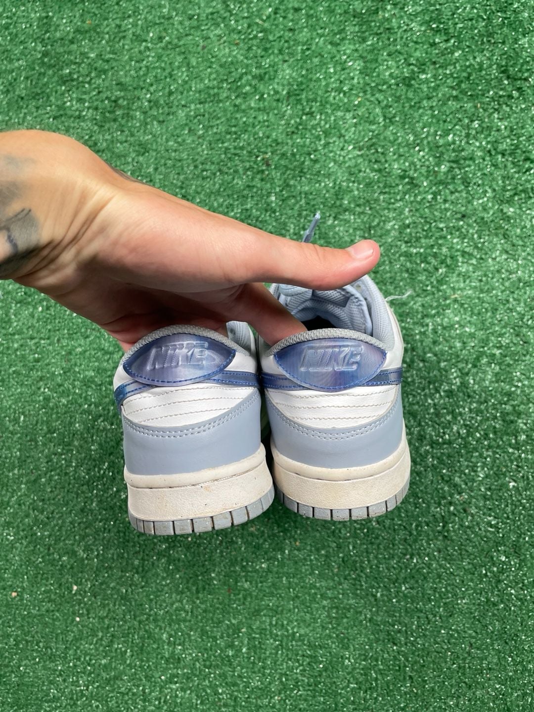 Nike Dunk Low Next Nature Blue Whisper Lenticular GS Blue Sneakers 5