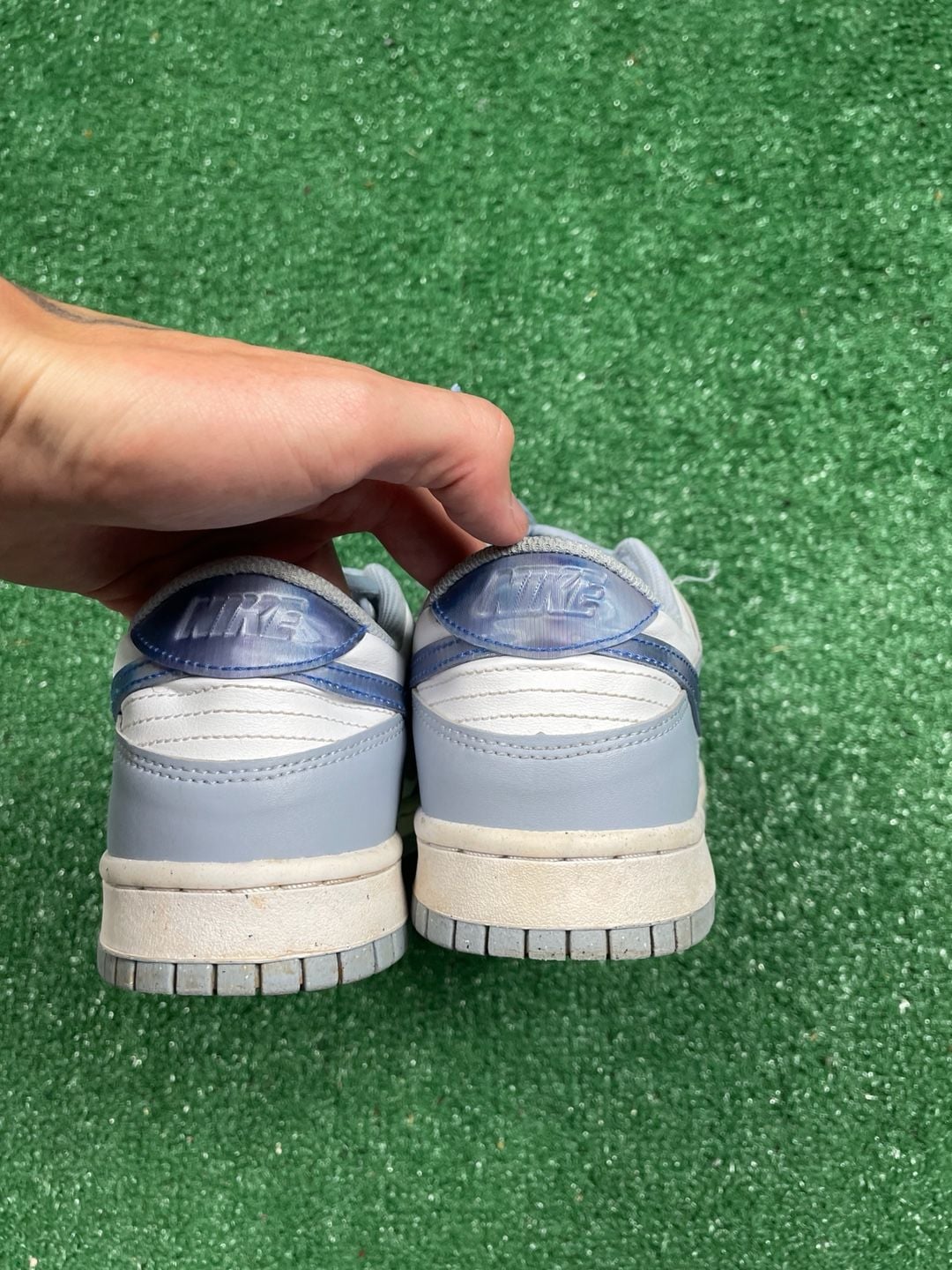 Nike Dunk Low Next Nature Blue Whisper Lenticular GS Blue Sneakers 7
