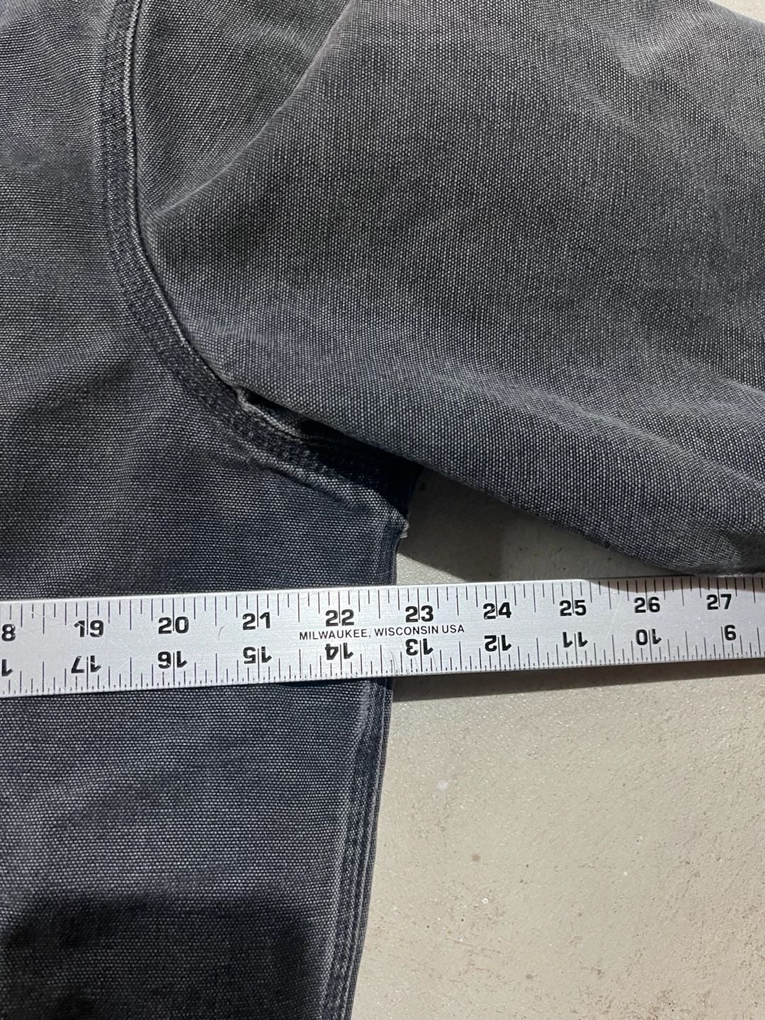 90’s Carhartt J130 Active Jacket Faded Black Thermal Lined 7