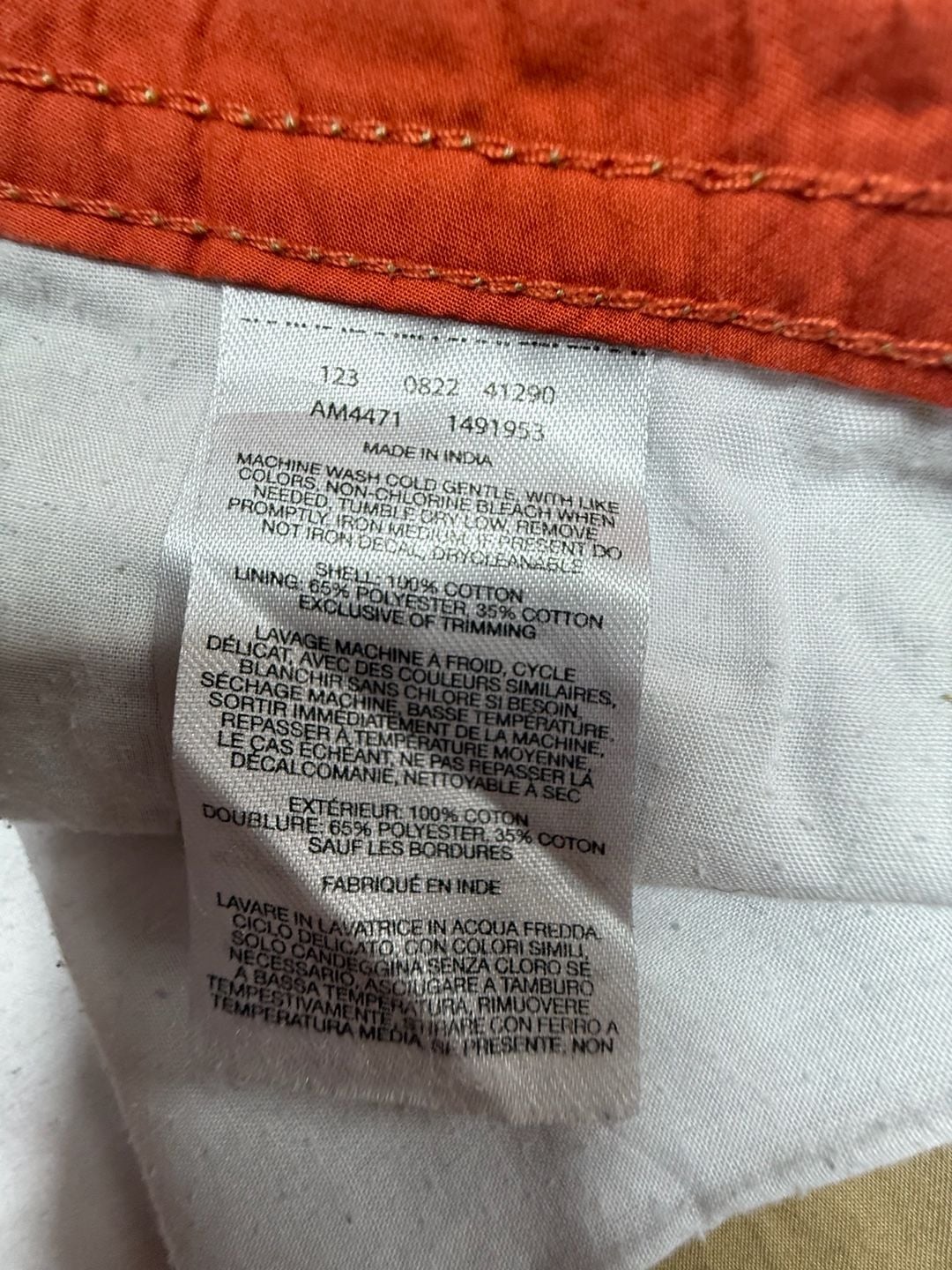 Columbia Washed Out Shorts Size 44W Tan Cotton Casual 5