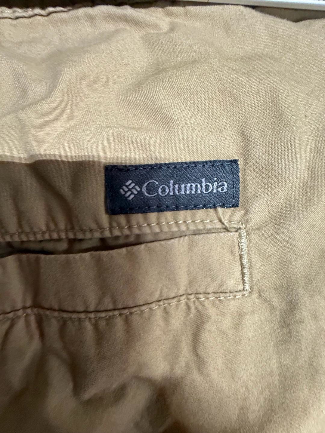 Columbia Washed Out Shorts Size 44W Tan Cotton Casual 7