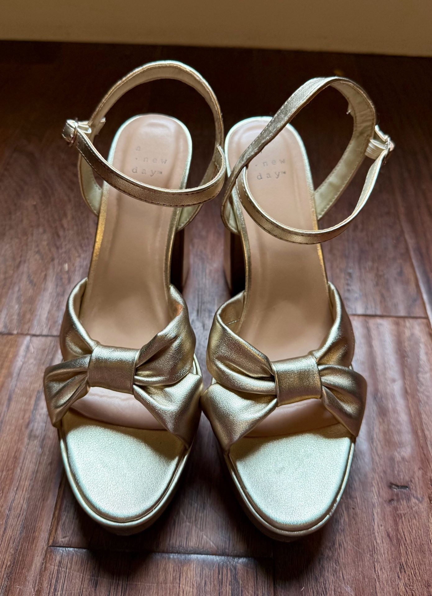 Target dupe for J. Renee Burkett Linen Bow Platform Dress Sandals 2