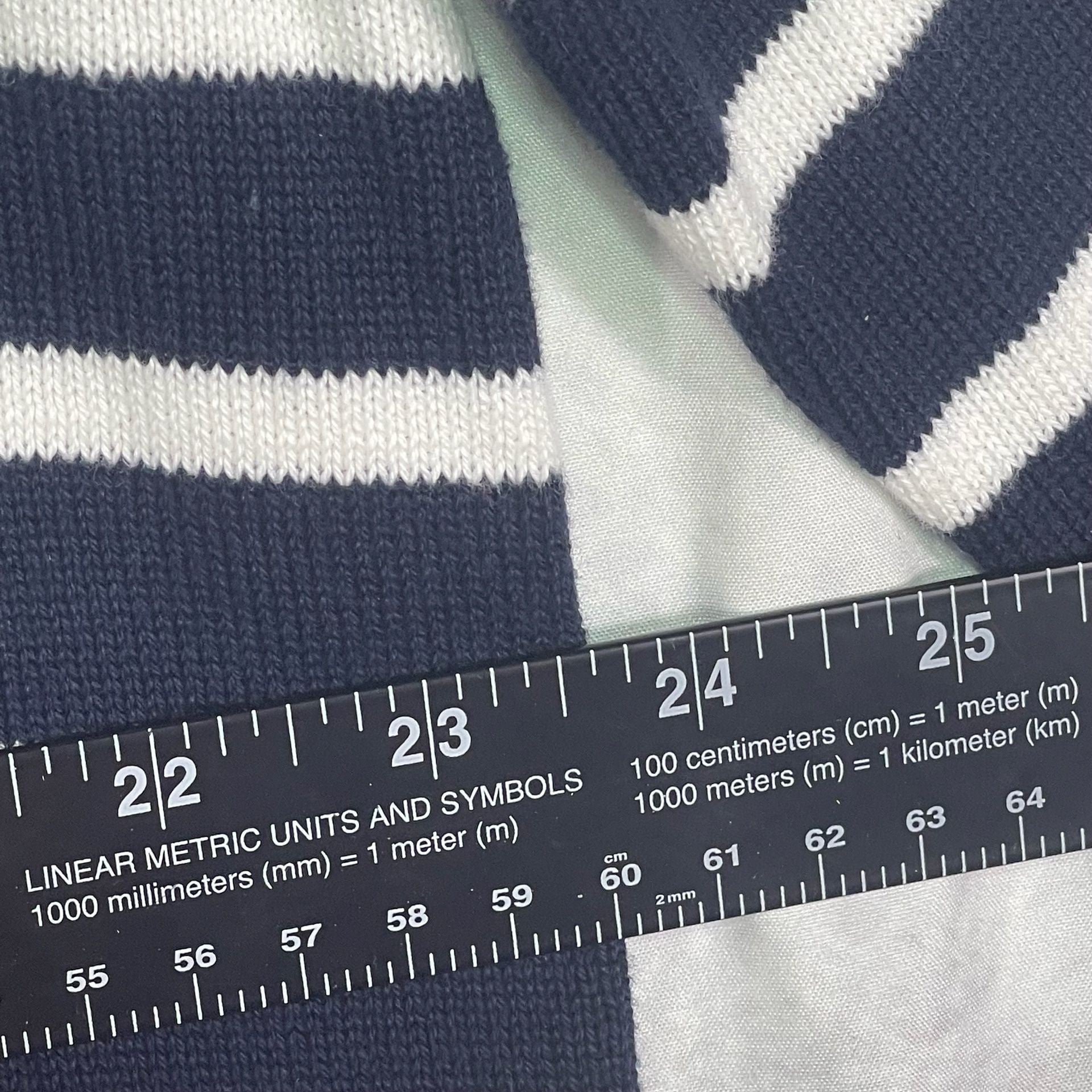 Tommy Hilfiger Crew Neck Striped Sweater Size XXL Navy Red White 6