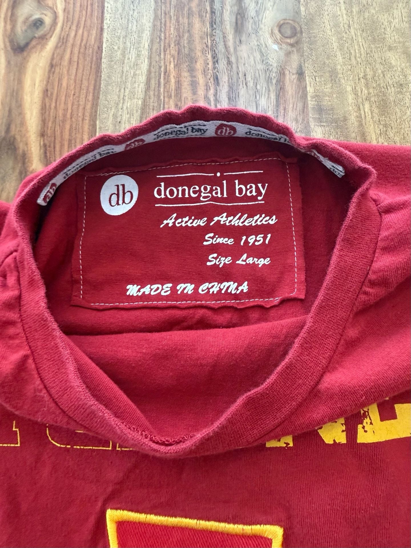 Embroidered Iowa State Cyclones T-Shirt Size Large Red 5