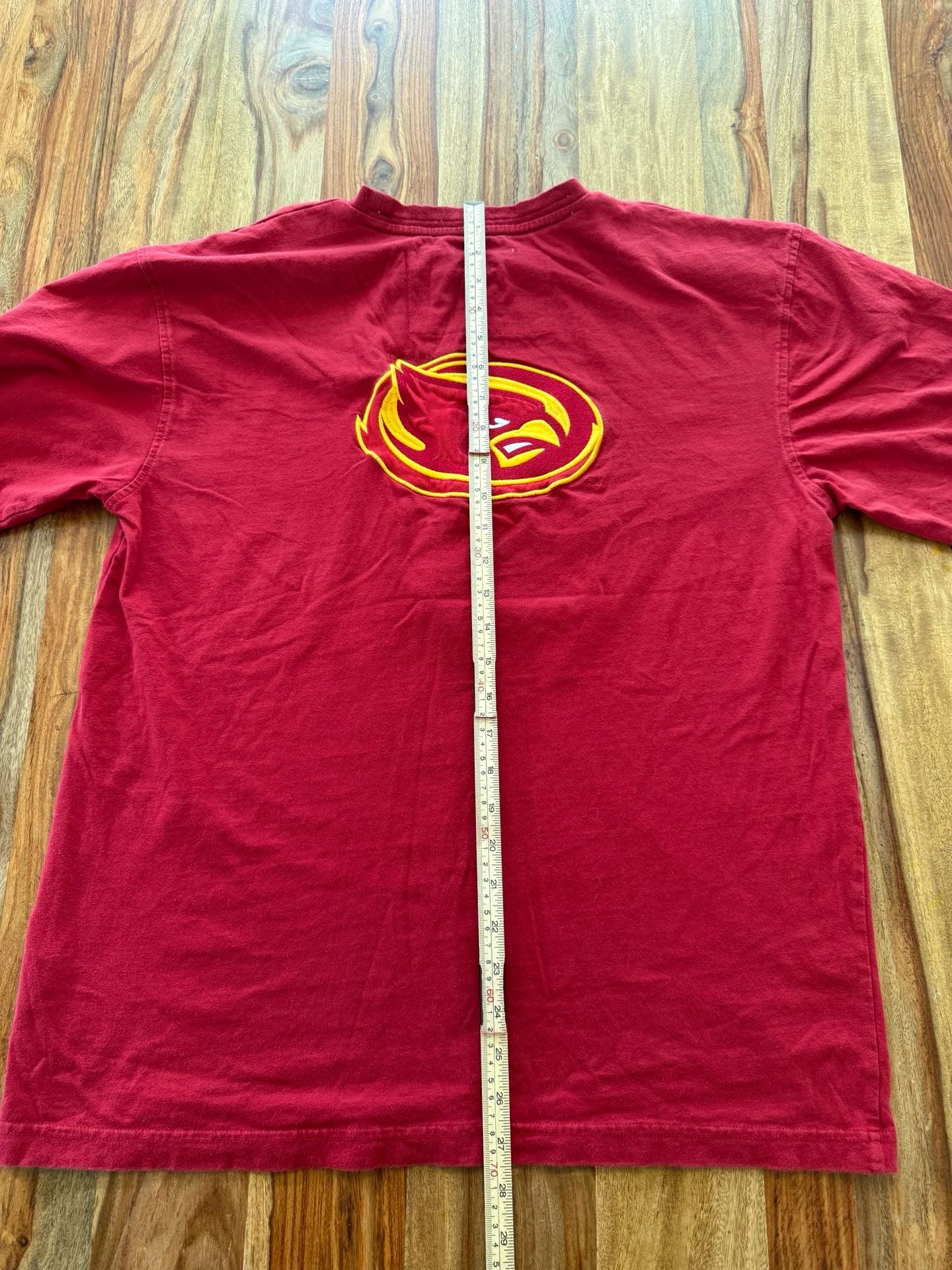 Embroidered Iowa State Cyclones T-Shirt Size Large Red 7