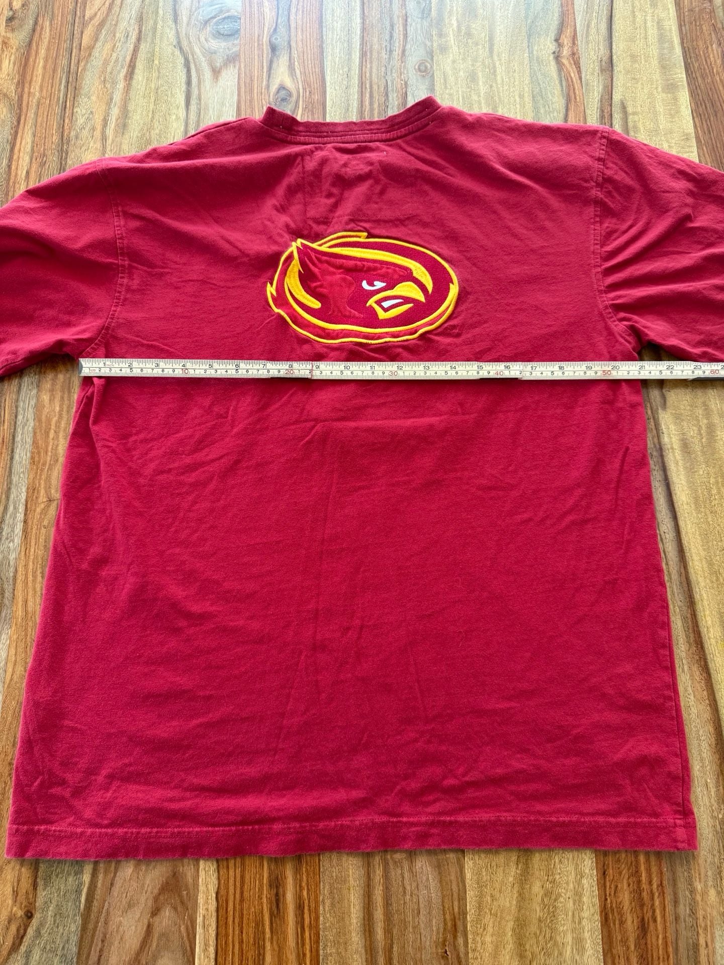Embroidered Iowa State Cyclones T-Shirt Size Large Red 8