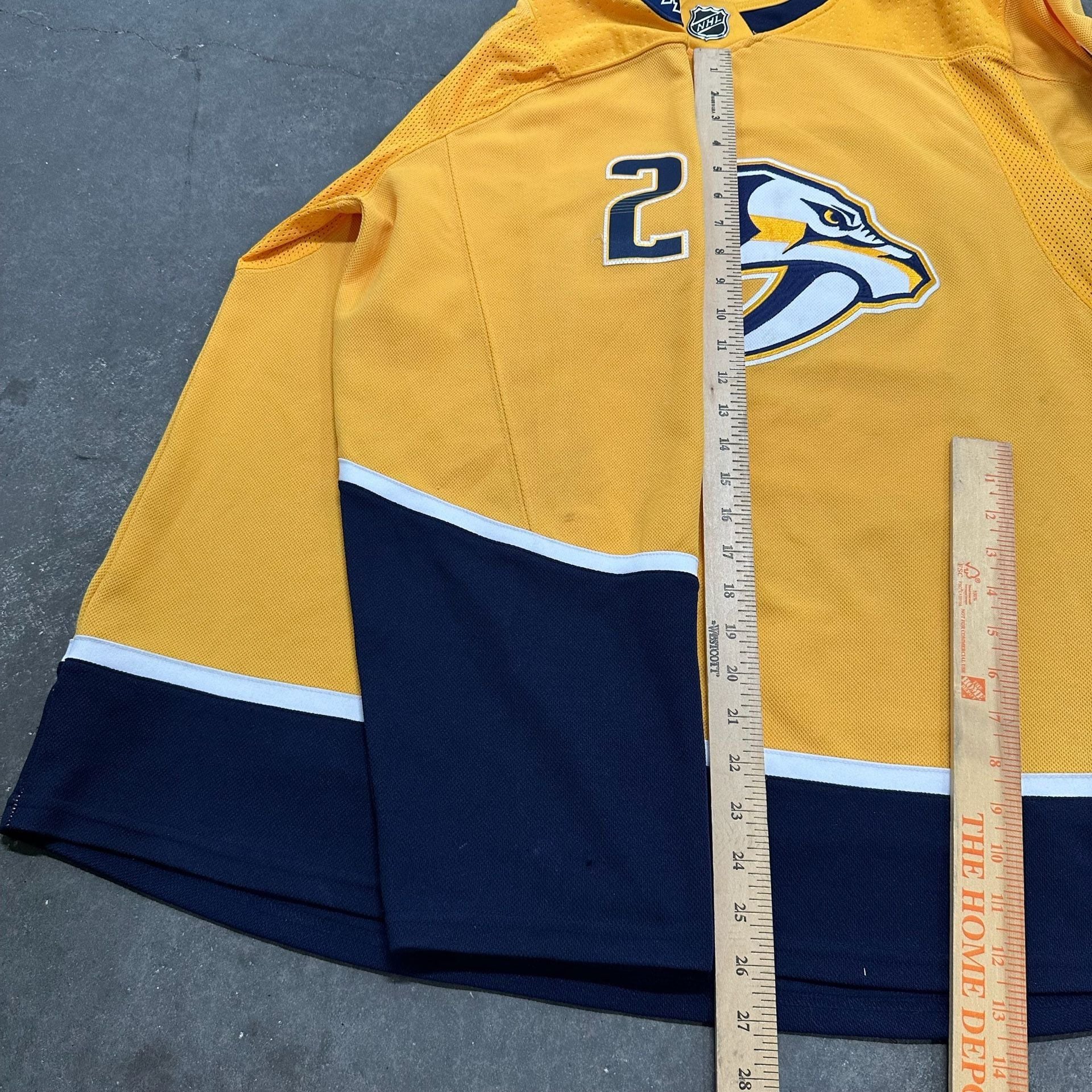 Philip Tomasino Signed Nashville Predators Adidas NHL Jersey #26 Size 56 7