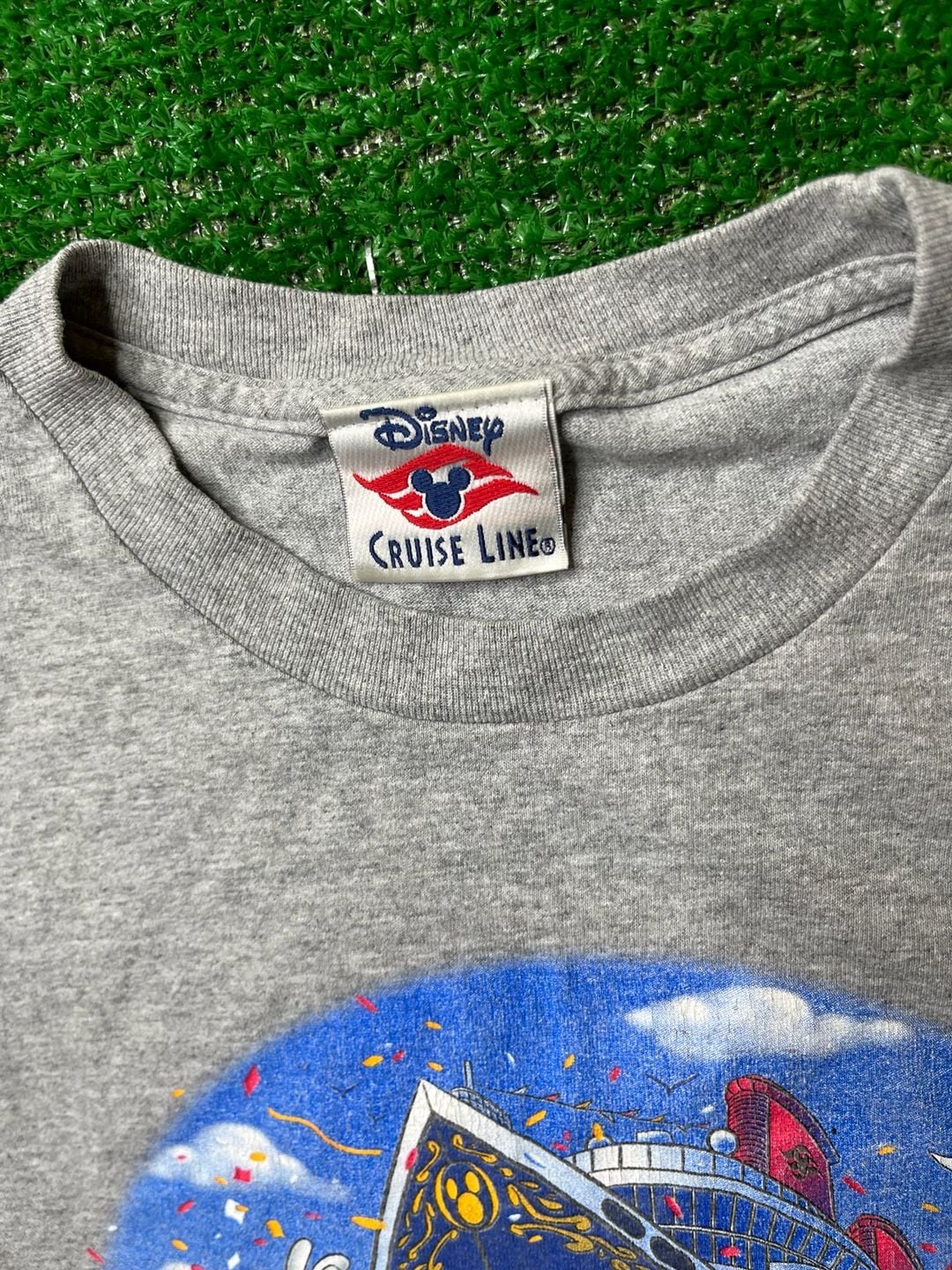 Disney Cruise Line Characters Graphic T-Shirt Gray 2