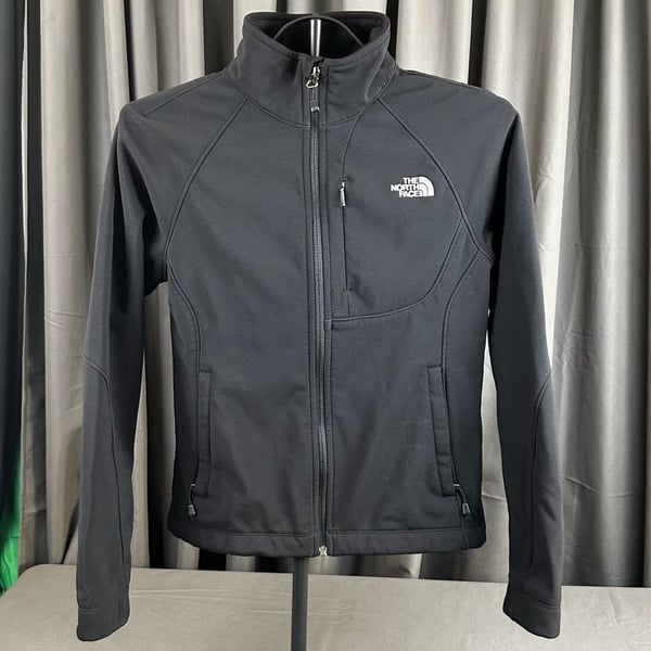 The North Face Apex Bionic Softshell Jacket Black Full Zip