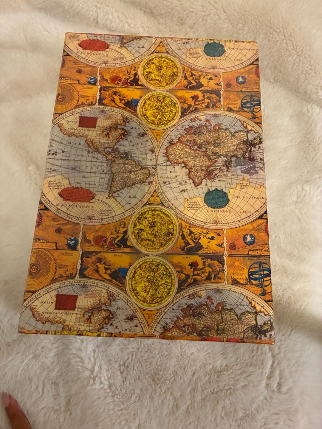 Pioneer Heavy-Duty Photo Video Box B-1 World Map Print 4