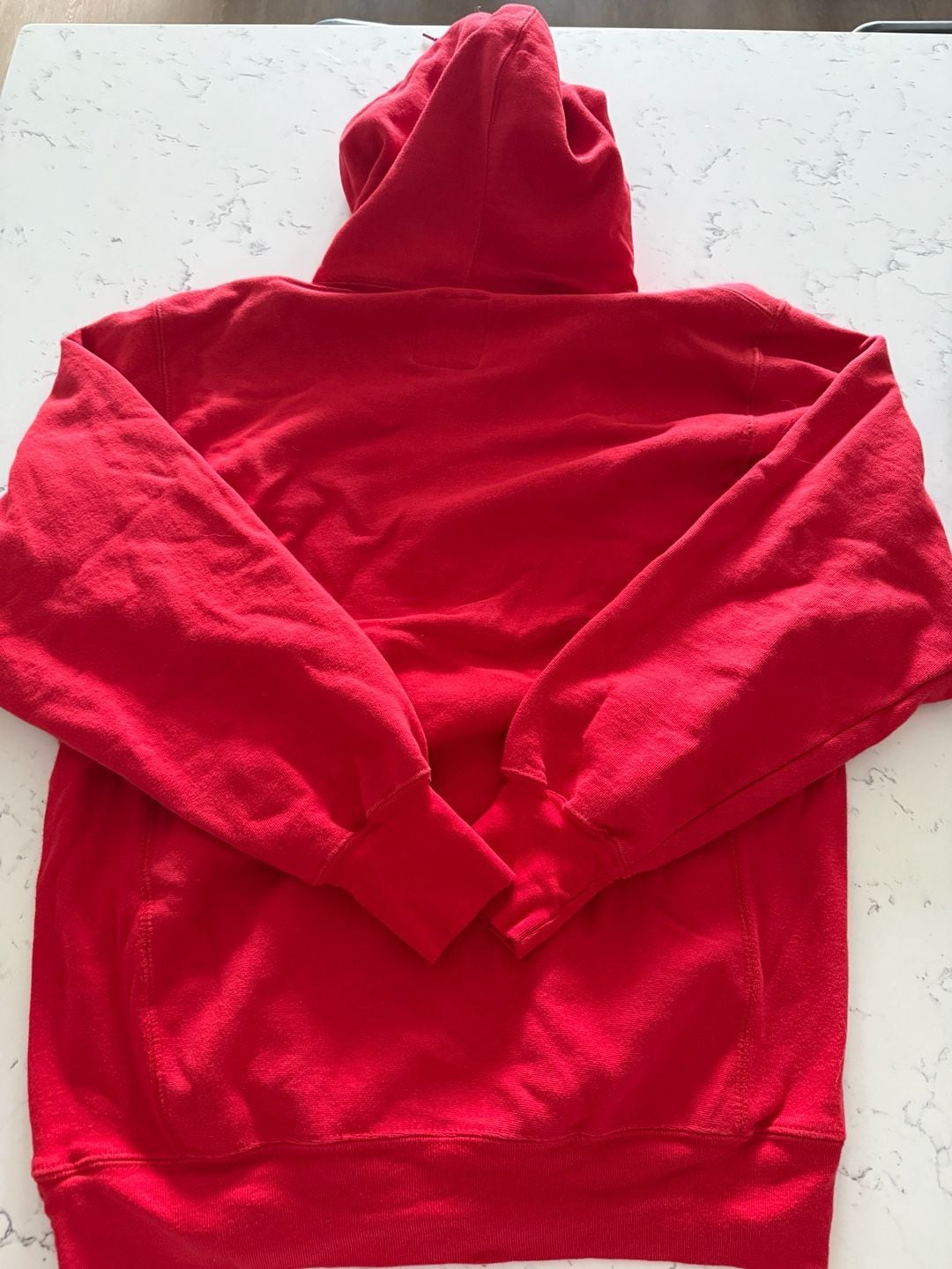 Steve & Barry's Ohio State Buckeyes Hoodie Size S Red Embroidered Pullover 5